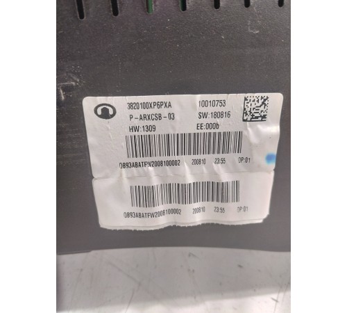 Панель приборов