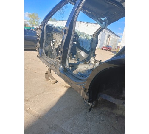 Порог со стойкой левый