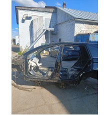 Порог со стойкой левый