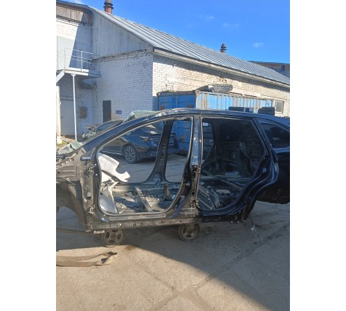 Порог со стойкой левый