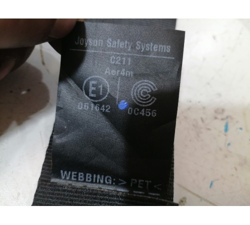 Ремень безопасности задний левый