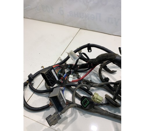 Электропроводка монтажного блока