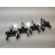 Комплект крепления топливных форсунок(4 шт.)