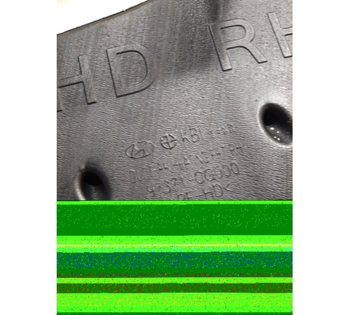 Воздуховод отопителя (печки) передний правый