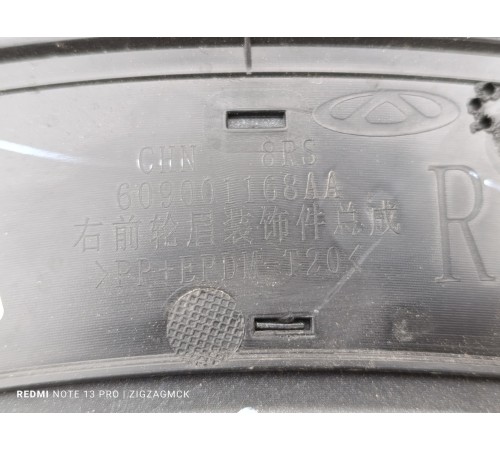 Накладка крыла передняя правая