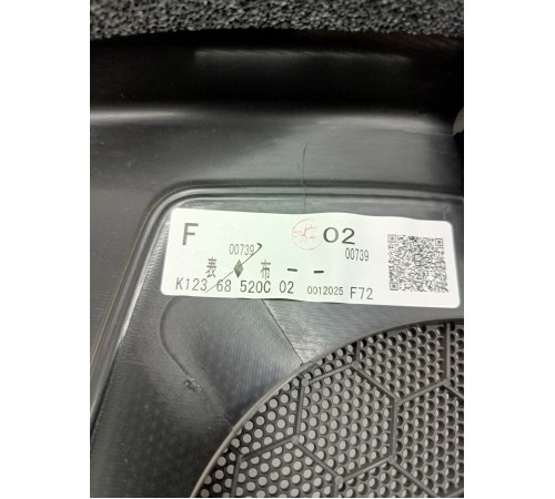 Обшивка двери задняя правая