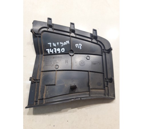 заглушка крышки багажника правая