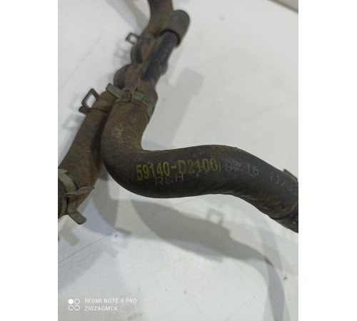 Вакуумная трубка (патрубок) системы охлаждения