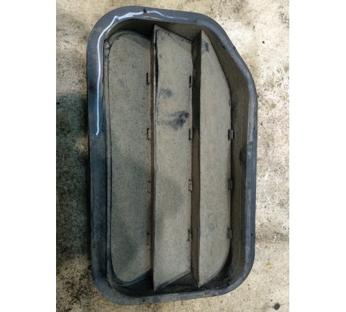 Воздуховод кузова задний  левый