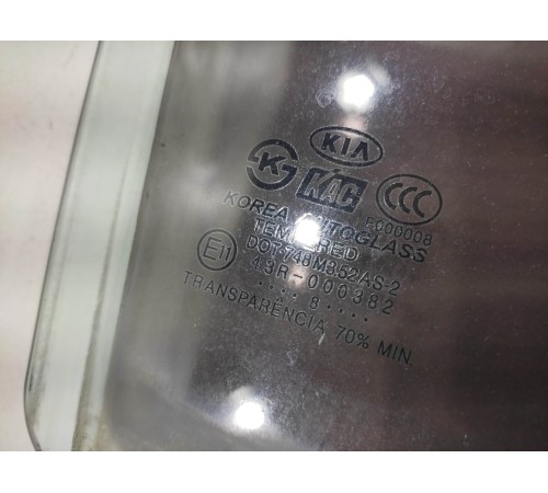 Стекло двери (переднее правое)