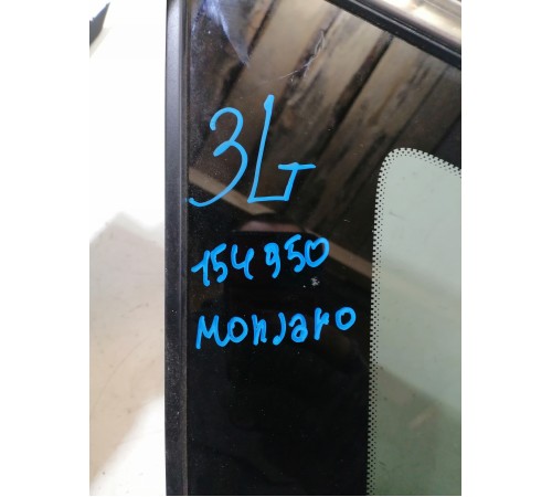 Глухое стекло заднее левое