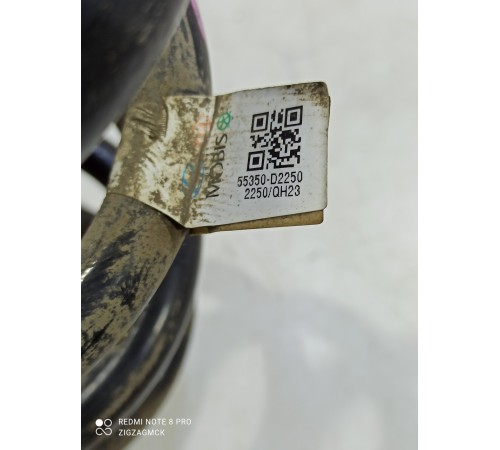 Пружина подвески задняя