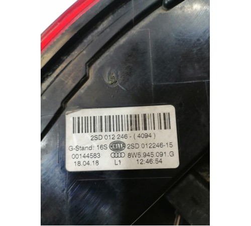 Фонарь задний наружный левый