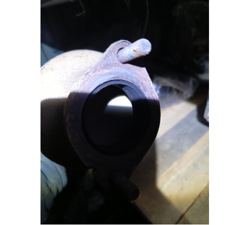 Катализатор с приемной трубой