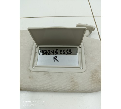 Козырек солнцезащитный правый