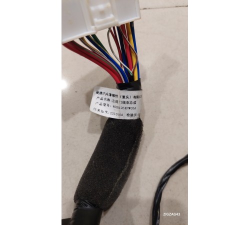 Электропроводка двери (передняя левая)