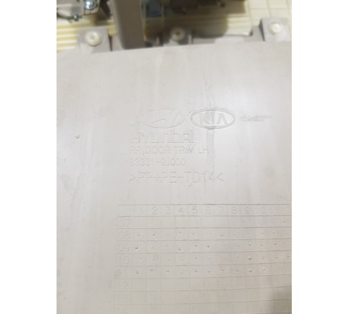 Обшивка двери задняя левая