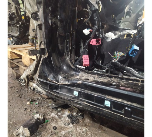 Порог со стойкой(левый)