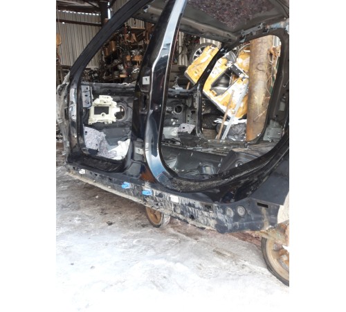 Порог со стойкой(левый)