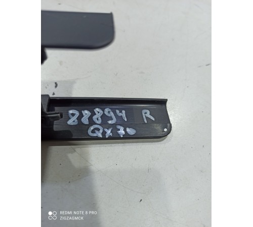 Накладка крепления сиденья правая