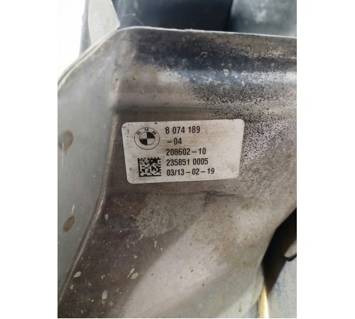 Насадка глушителя левая