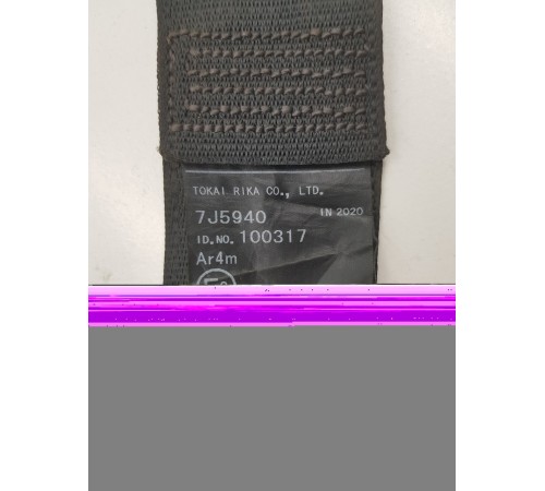 Ремень безопасности задний центральный