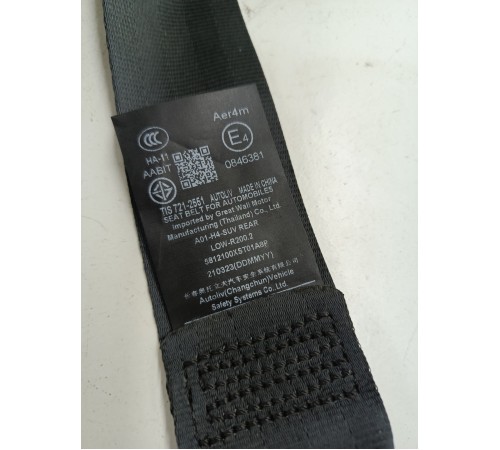 Ремень безопасности задний левый