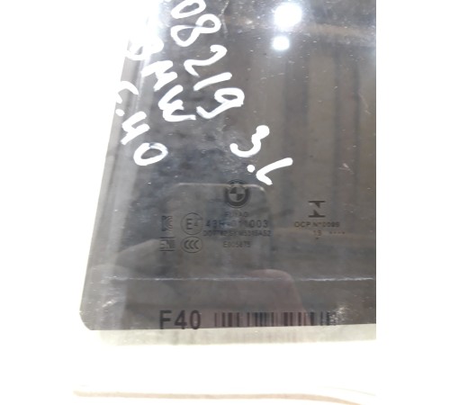 Стекло двери (заднее левое)