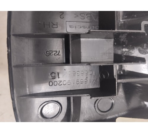 Накладка сиденья задняя правая