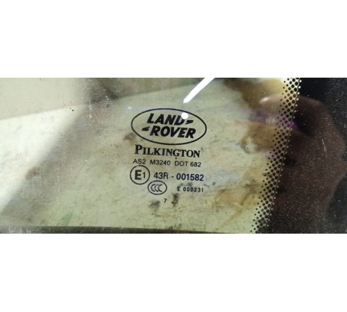 Стекло двери задней левой форточка