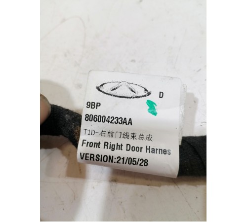 Электропроводка двери передняя правая