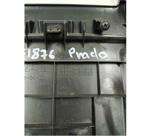 Накладка центральной консоли задняя