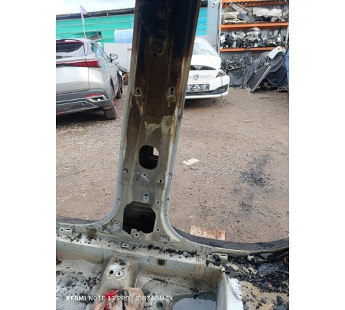 Порог со стойкой правый