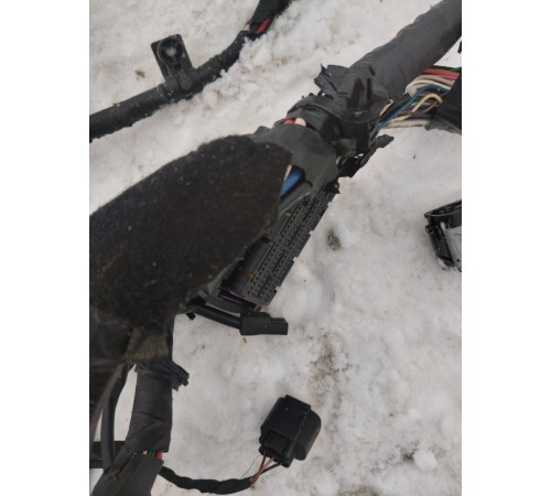 Электропроводка моторная с блоком