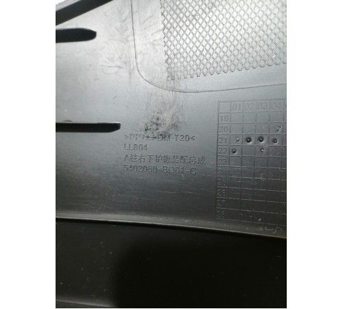 Накладка порога передняя правая