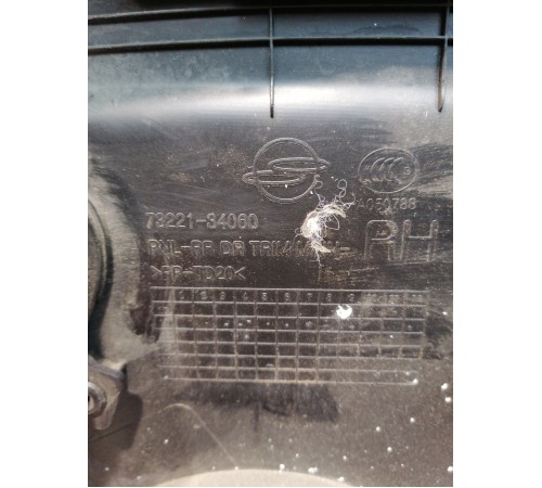 Обшивка двери задняя правая