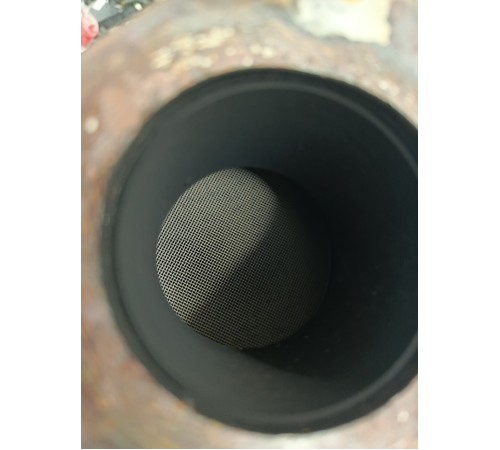 Катализатор с гофрой