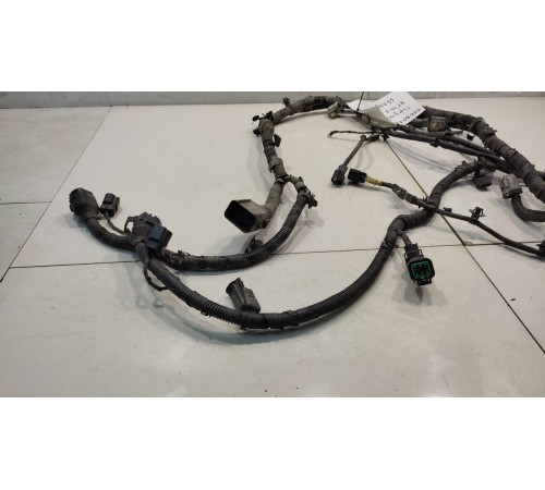 Электропроводка передней балки