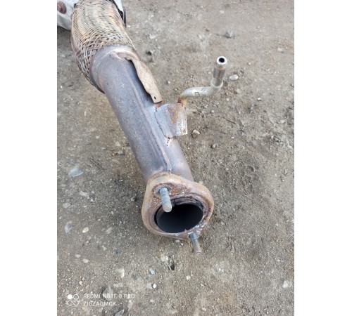 Приемная труба глушителя