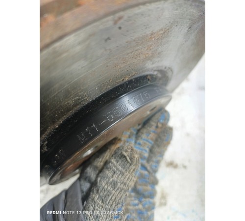 Диск тормозной передний