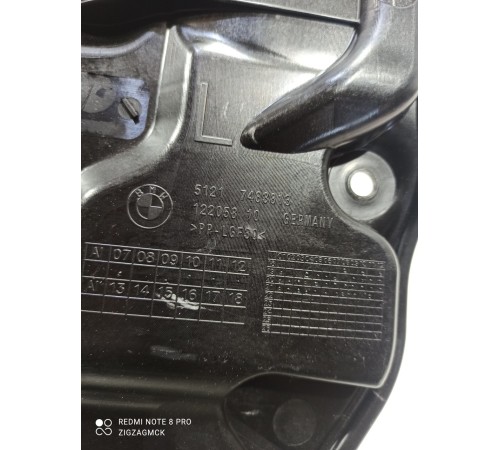 Обшивка (пластик) двери передняя левая