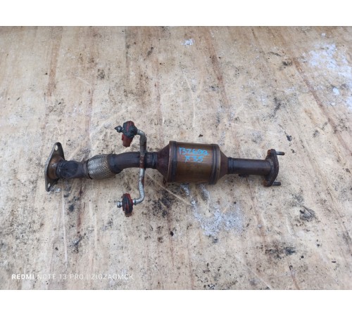 Катализатор с приемной трубой