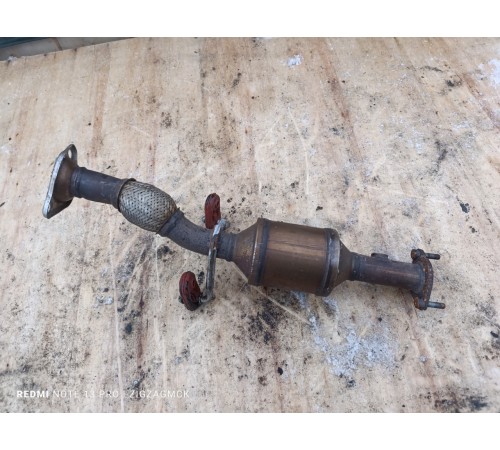 Катализатор с приемной трубой