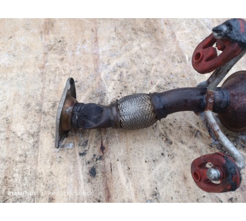 Катализатор с приемной трубой