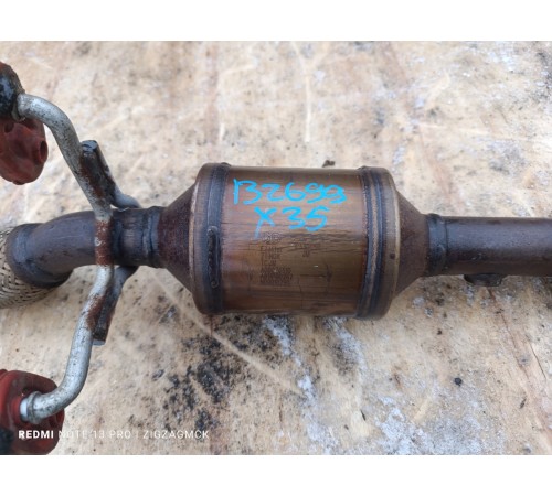 Катализатор с приемной трубой