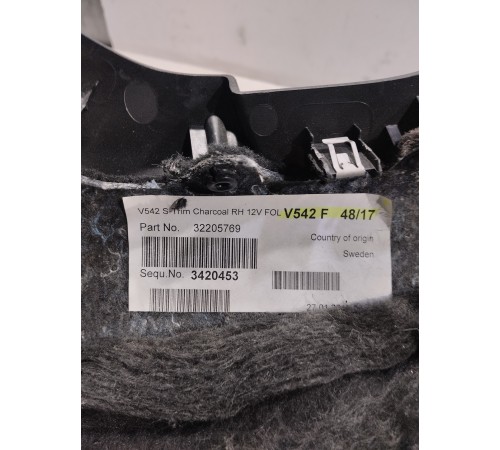 Обшивка багажника (правая)