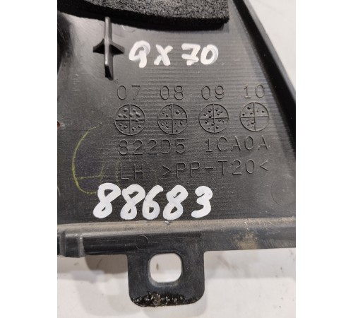 Рамка стекла двери (задняя левая)