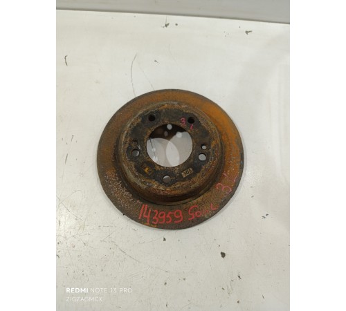 Диск тормозной задний