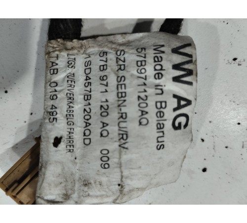 Электропроводка двери (передняя левая)