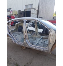 Порог со стойкой правый